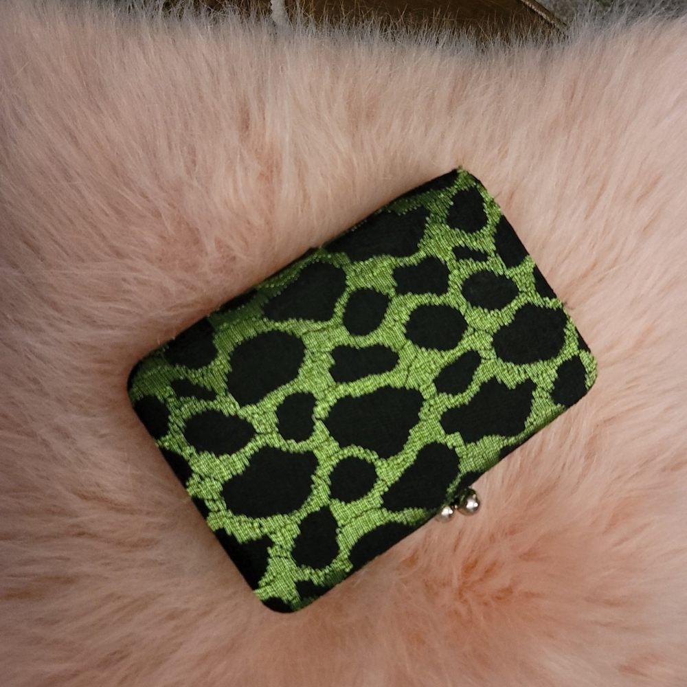 Ladies Leopard Evening Wallet/ Purse